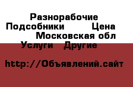 Разнорабочие Подсобники 1000 › Цена ­ 1 000 - Московская обл. Услуги » Другие   